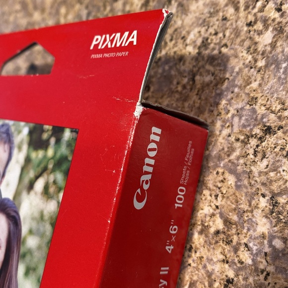 NIP 2 Canon Photo Paper Plus Glossy II PP-201 4”x6” 100 Sheets Per Package PIXMA - Picture 3 of 14